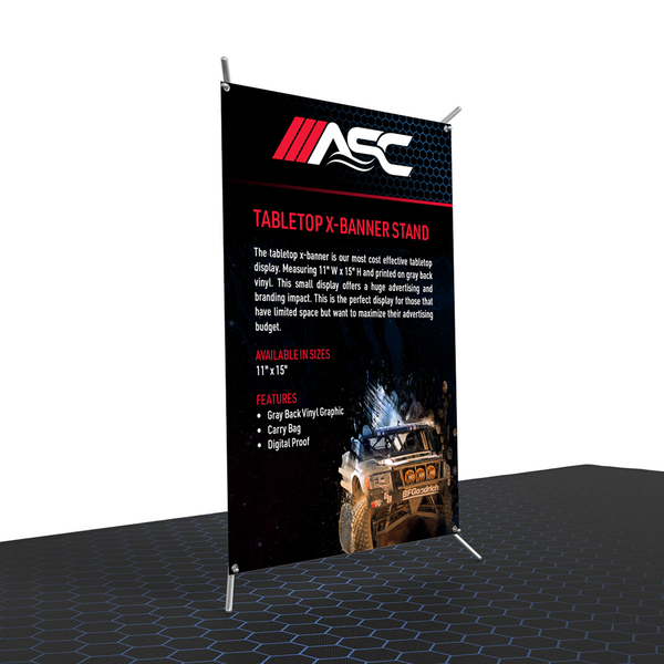Tabletop X-Banner (Replacement Graphic)