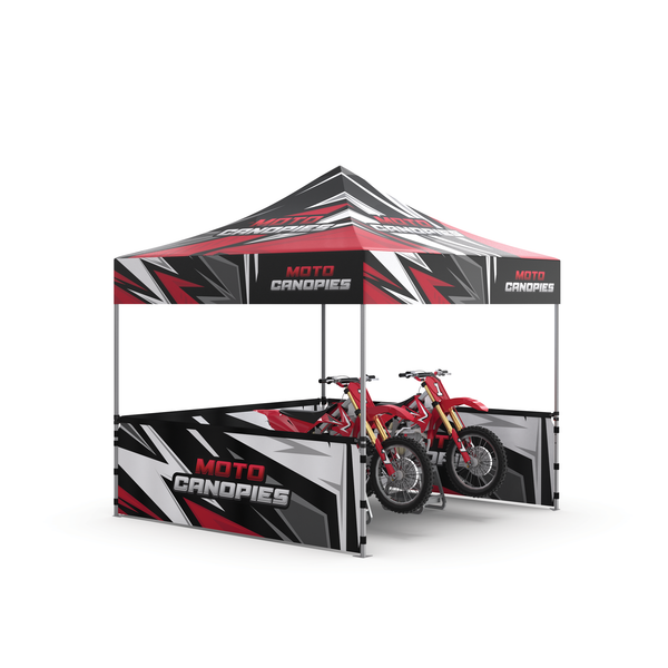 10’x10′ Dye Sublimated Moto Kit 4