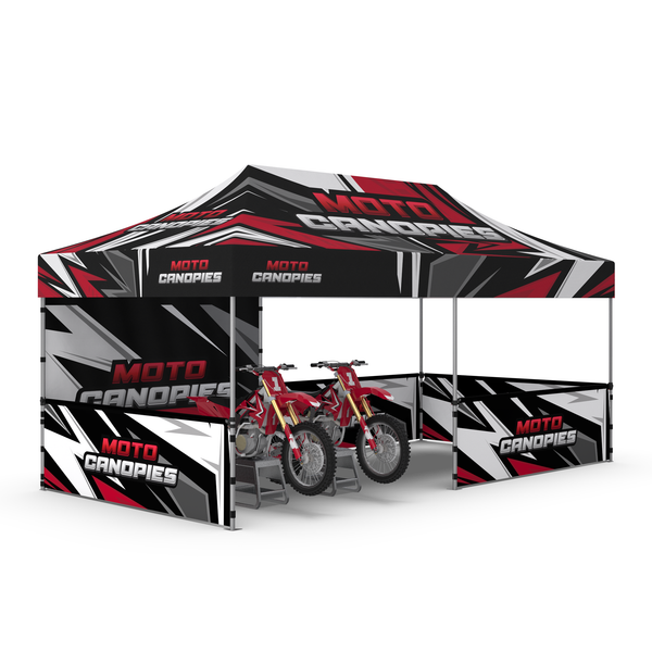 10’x20′ Dye Sublimated Moto Kit 2