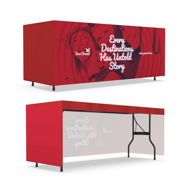 3-Sided Fitted Table Cover