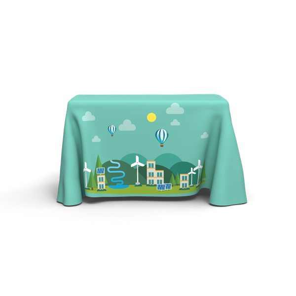 4ft Recycled Polyester Table Throw