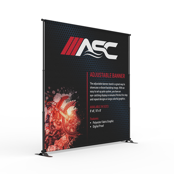 Adjustable Banner Stand