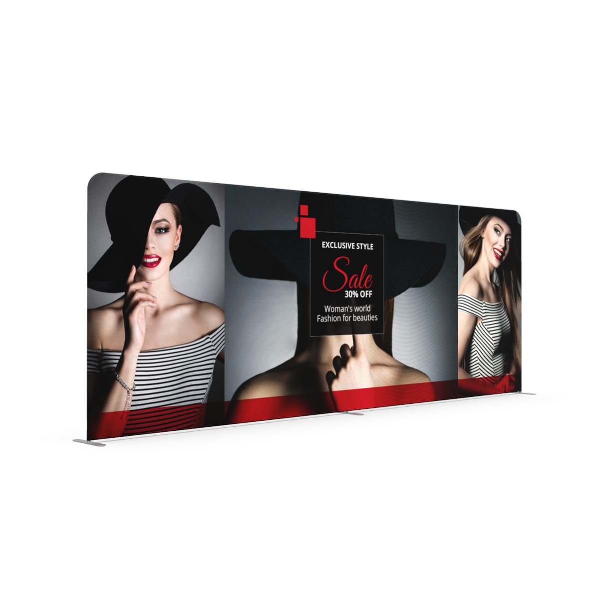 Premier Tube Straight Display 20′